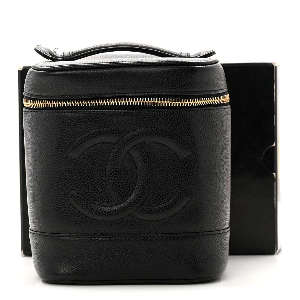 Chanel Caviar Vanity Cosmetic Case #236223C13B - Picture 11 of 11